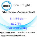 Shantou Port mare che spediscono a Nouakchott